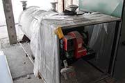 Heating Boiler with Burner Ecoflam BLU 350 PAB TC GN