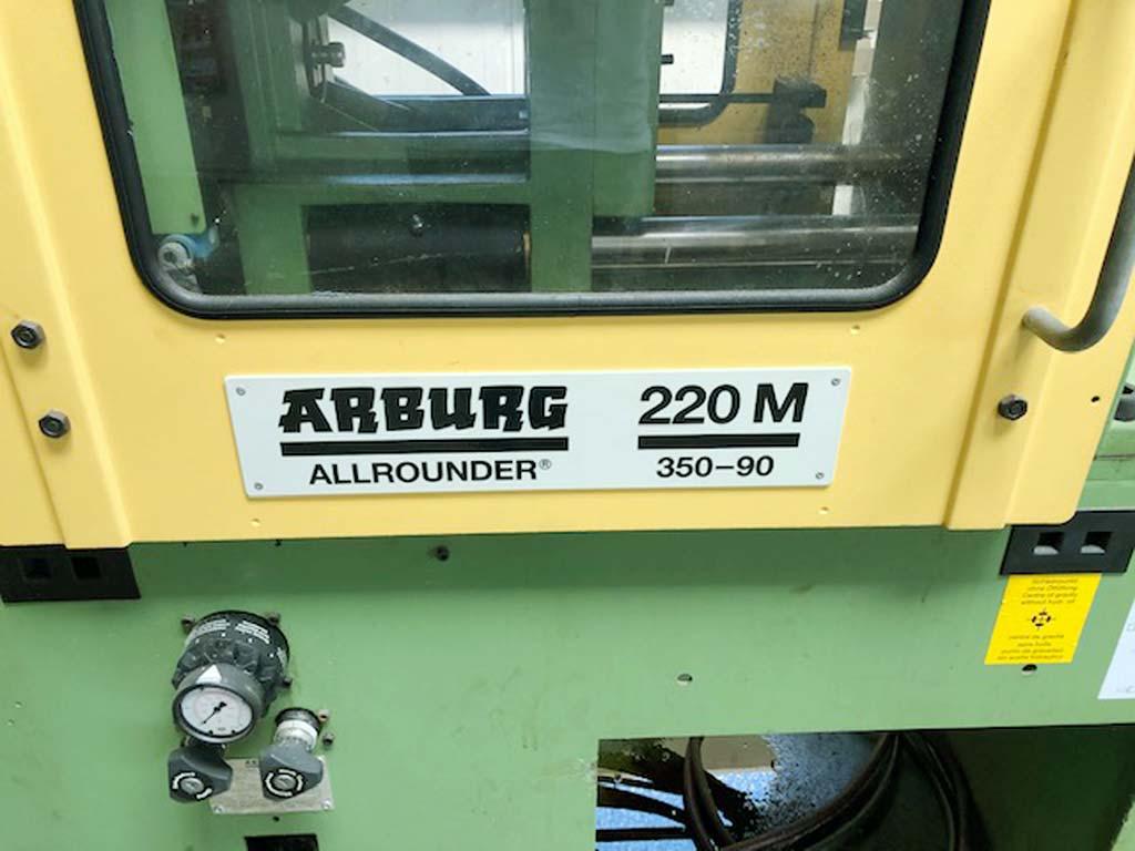 Injection Moulding Machine Arburg ALLROUNDER 220M 350-90 - Thumbnail 2