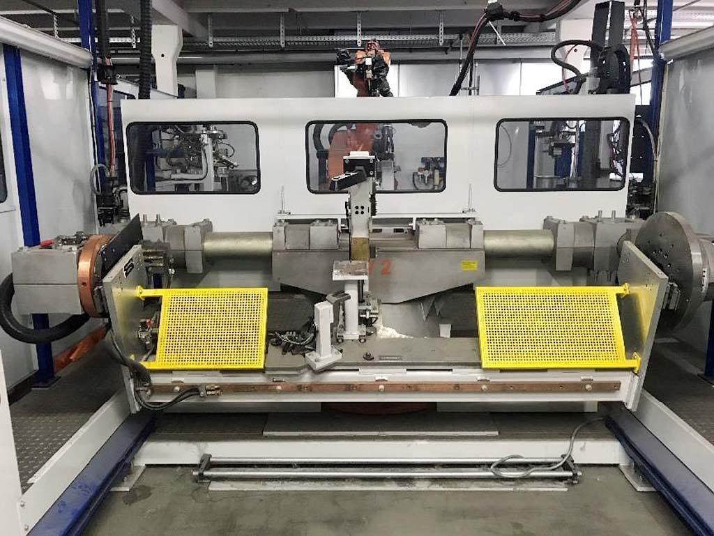 Robot Spot Welding Line Kuka Spatz Omron Sick - Image 1