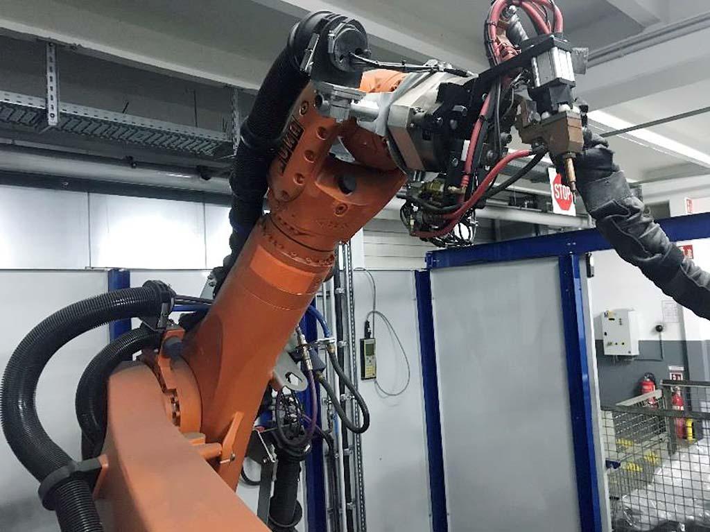 Robot Spot Welding Line Kuka Spatz Omron Sick - Thumbnail 3