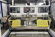 Robot Spot Welding Line Kuka Spatz Omron Sick
