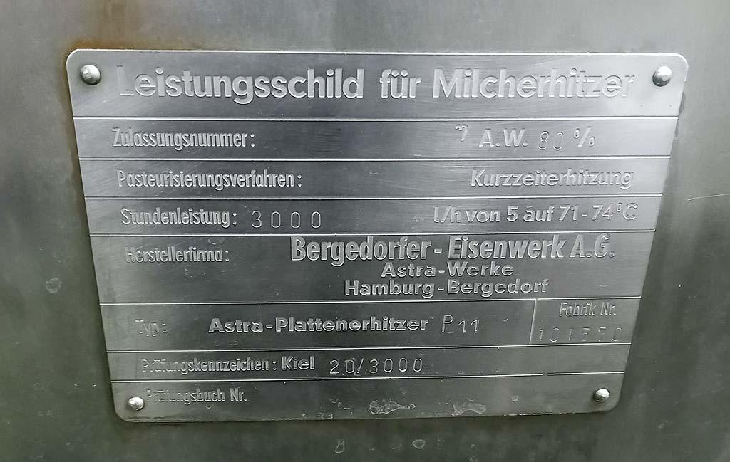 Milk Heater Bergedorfer-eisenwerk P11 - Thumbnail 6