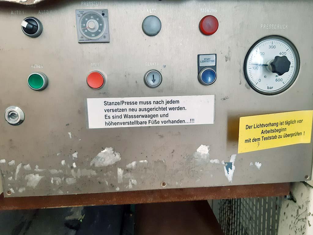 Hydraulic Press Höfer K50 - Thumbnail 4