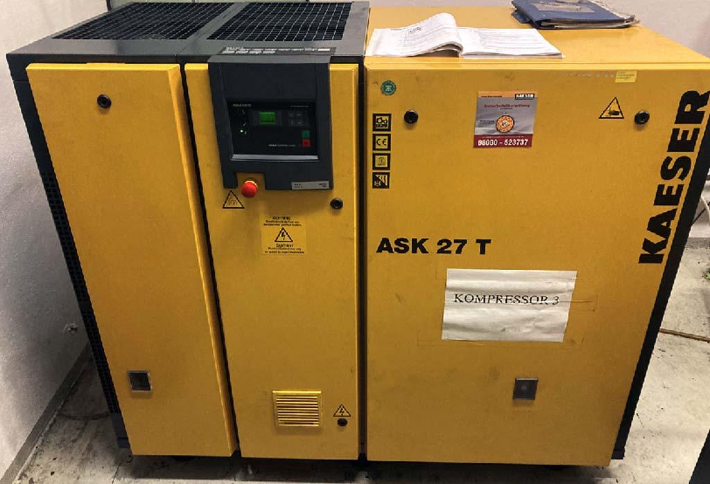 Screw Compressor Kaeser ASK 27T - Image 1