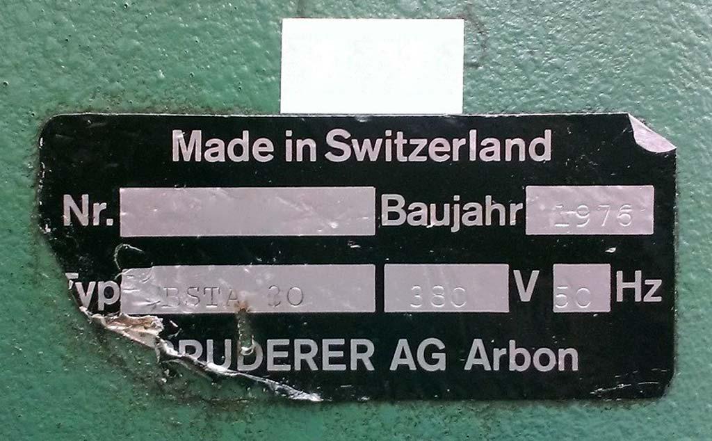 Automatic Punching Machine Bruderer BSTA 30 - Thumbnail 2