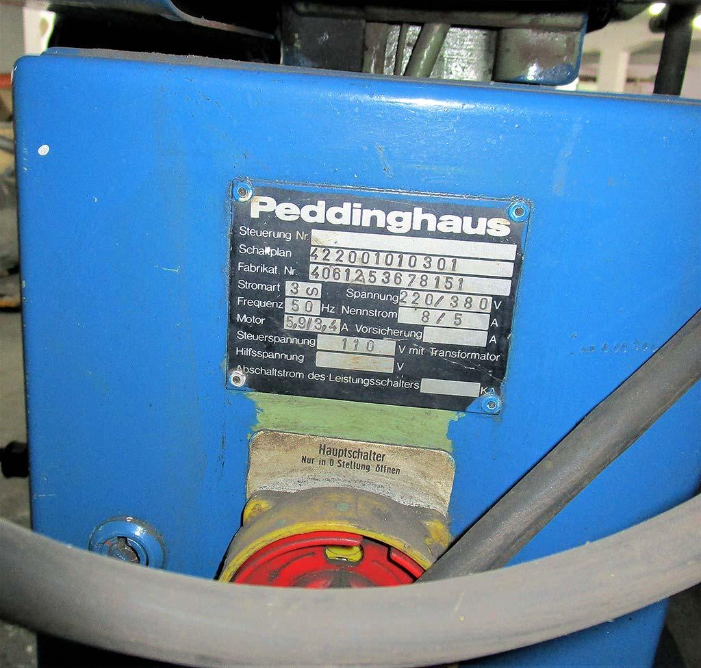 Form Steel Shear Peddinghaus Peddy - Thumbnail 2