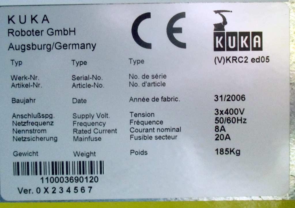 Industrial Robot Kuka KR 100 comp - Thumbnail 4
