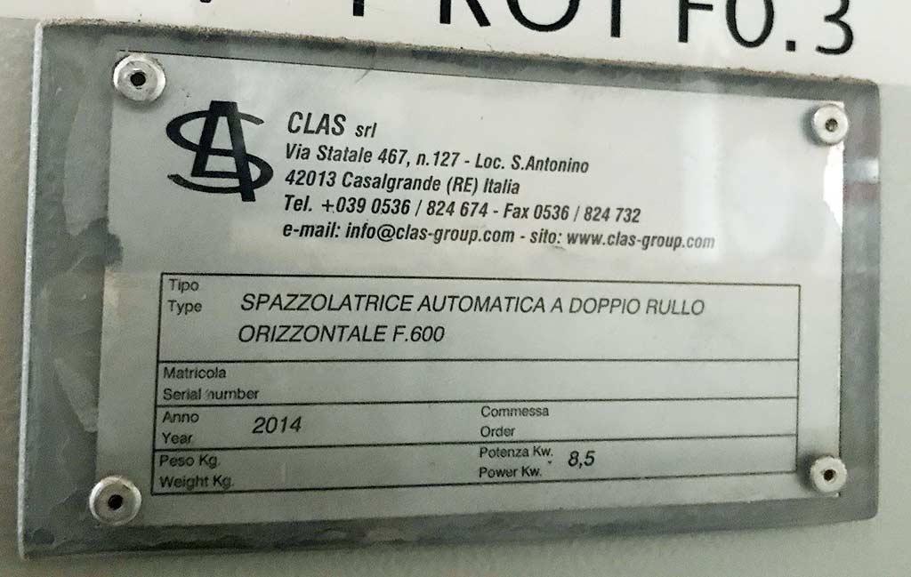Automatic Horizontal Lapping and Polishing Machine Clas Srl F.600 - Thumbnail 5