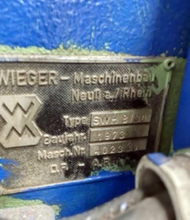 Plate Shear Wieger SWH 8/80 - Thumbnail 5