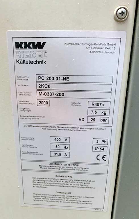 Refrigerating Machine Kkw Riedel PC 200.01-NE - Thumbnail 6