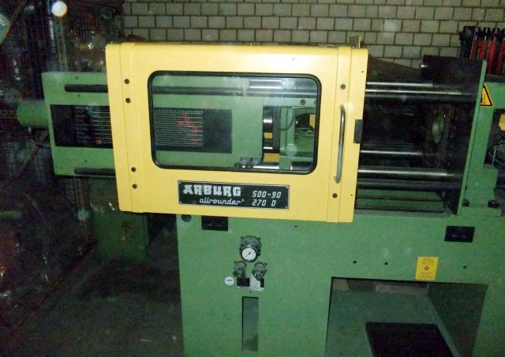 Injection Moulding Machine Arburg ALLROUNDER 270D 500-90 - Thumbnail 4