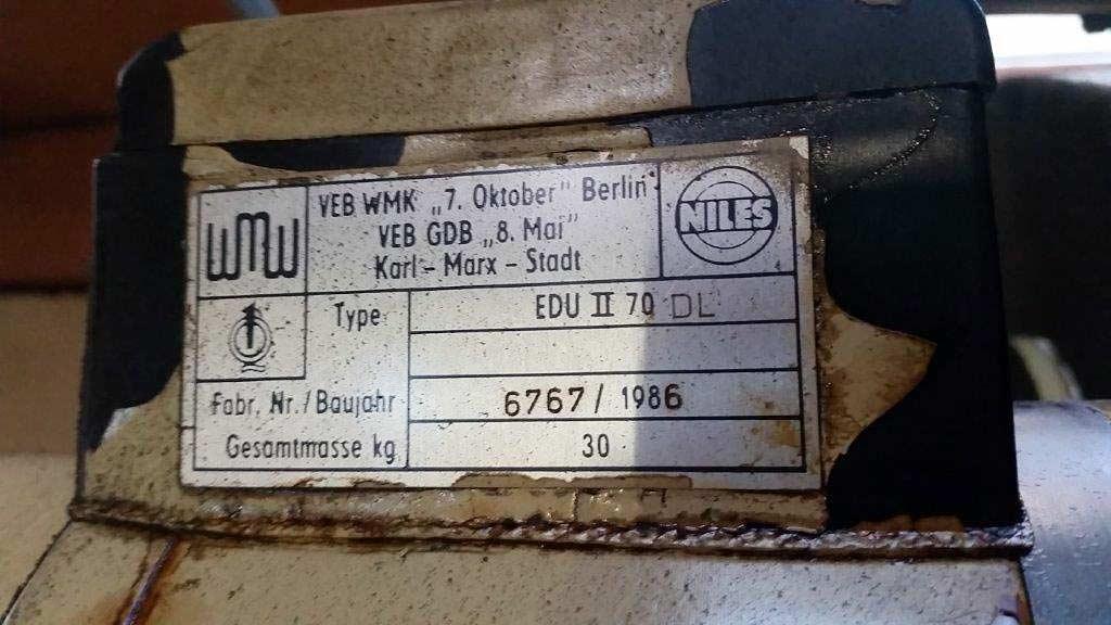 Radial Drilling Machine Wmw Heckert BR 40/ 2x1250 - Thumbnail 8