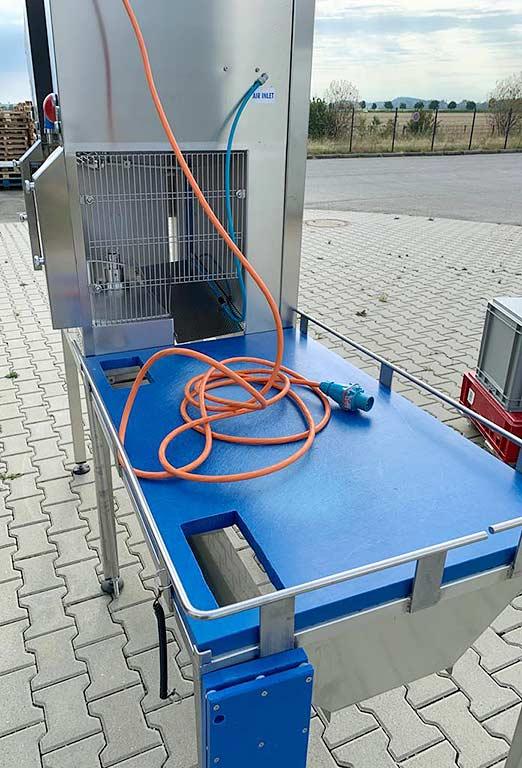Semi-Automatic Peeling and Coring Machine Pnd Fruit Processing Machinery PL1D - Thumbnail 2