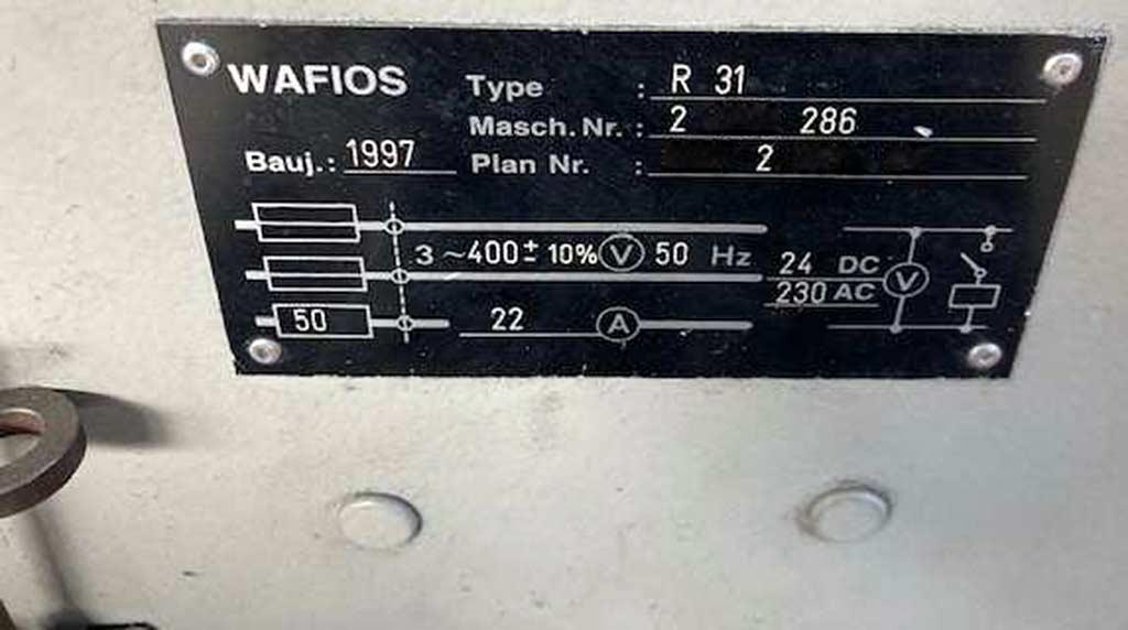 Straightening and Cutting Machine Wafios R31 - Thumbnail 7