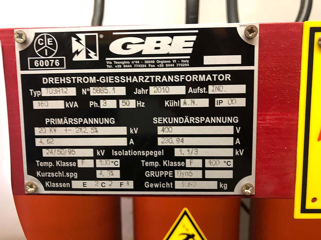 Three-Phase Transformer Gbe TO3A12 - Thumbnail 6