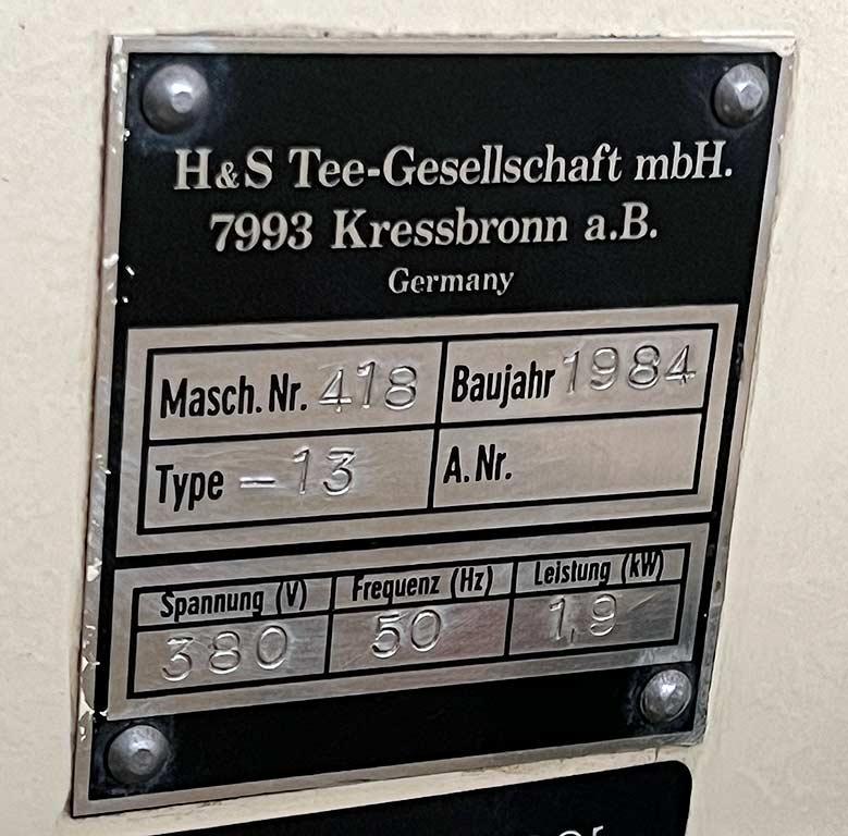 Wrapping Machine H&s Tee-gesellschaft 130 - Thumbnail 4