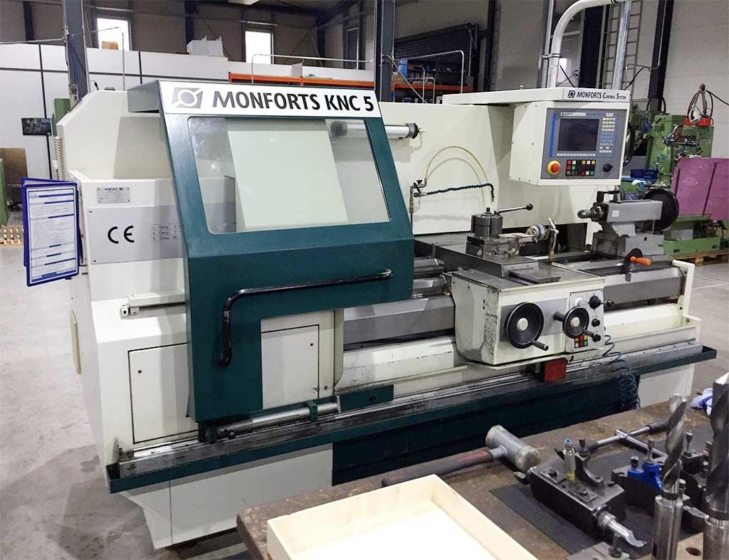 CNC Universal Lathe Monforts KNC 5 1500 - Image 1