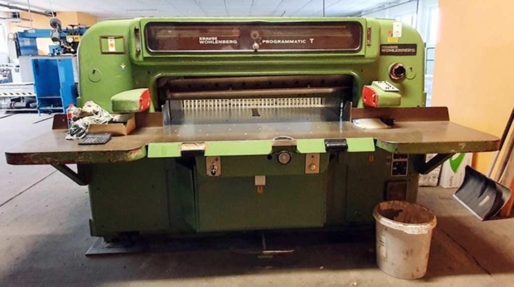 Cutting Machine Wohlenberg A132 U - Image 1
