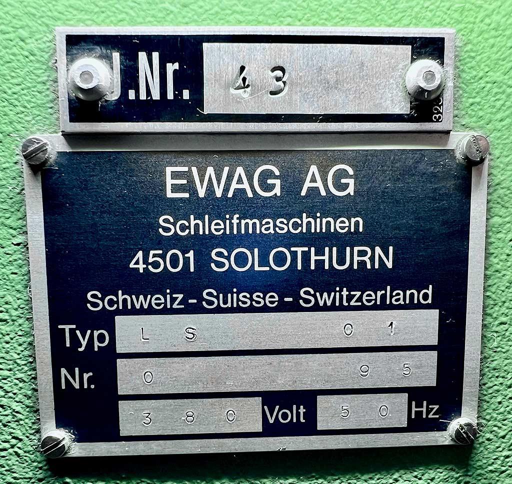 Lap Grinding Machine Ewag Ag LS 01 - Thumbnail 2