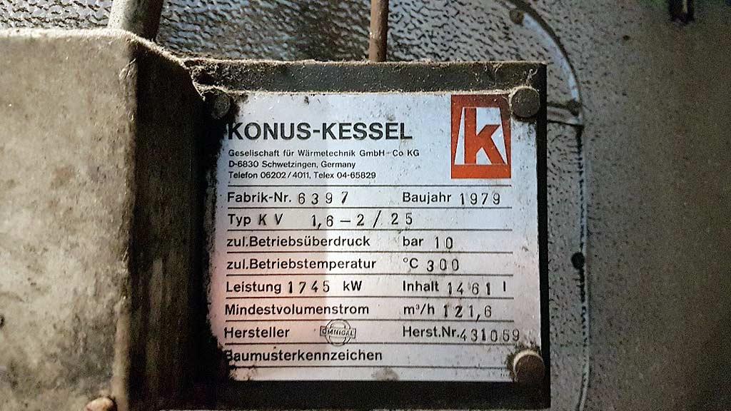 Thermal Oil Boiler Konus-kessel KV-2,5/25 - Thumbnail 7