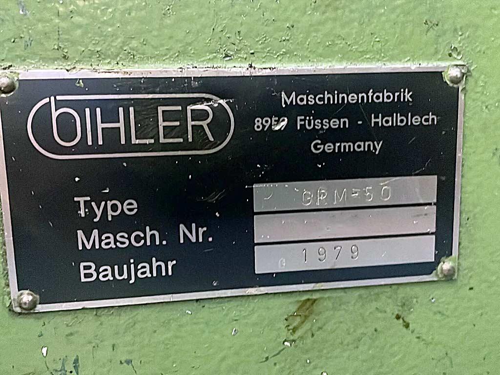 Automatic Punching and Bending Machine Bihler GRM-50 - Thumbnail 8