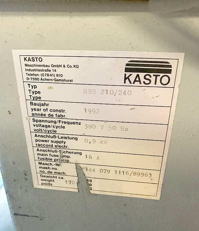 Hack Saw Kasto HBS 210/240 - Thumbnail 3