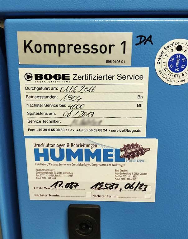Screw Compressor Boge DWLC 25W - Thumbnail 2