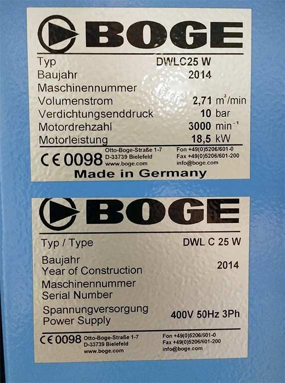 Screw Compressor Boge DWLC 25W - Thumbnail 7
