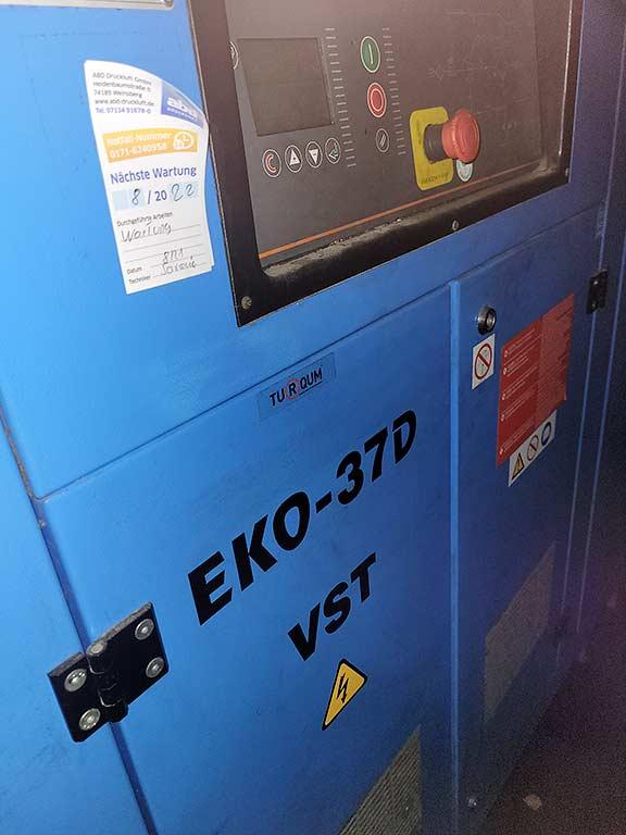 Screw Compressor Eko Mak EKO 37DVST - Image 1