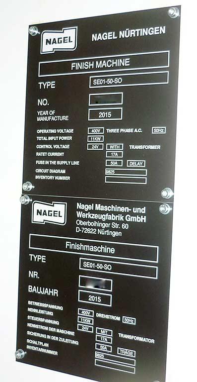 Superfinish Machine Nagel SE01-50-SO - Thumbnail 6