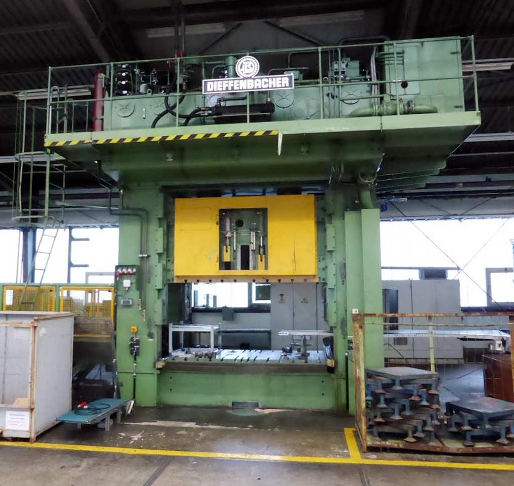 Double-Column Hydraulic Press Dieffenbacher DT II 320/120 SH/Z - Image 1