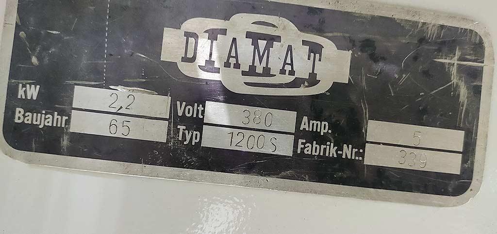 Cylinder Roller Die Cutter Diamat 1200S - Thumbnail 2