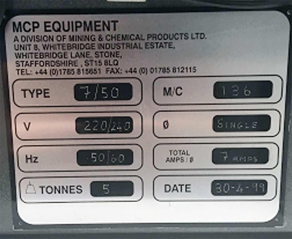 Micro Injection Moulding Machine Mcp Equipment SPRITE 7/50 - Thumbnail 3