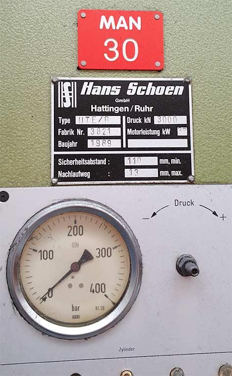 Two-Column Press Hans Schoen UTE/B - Thumbnail 7