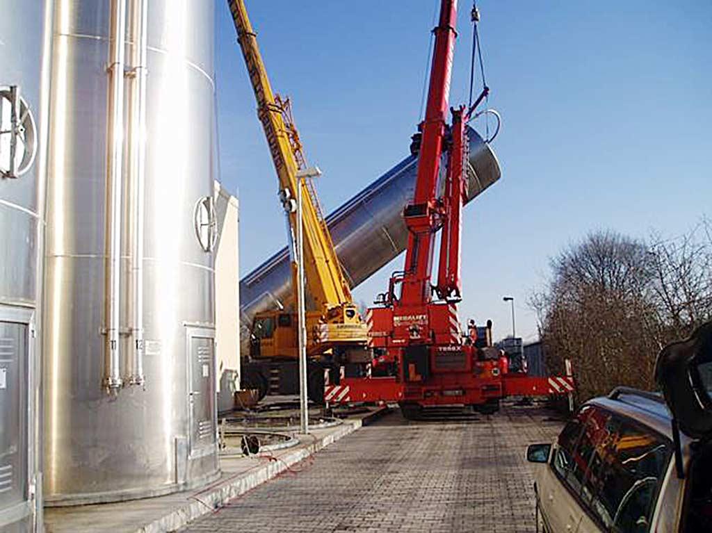 Double-Chamber Silo Siloanlagen Achberg PP- oder PE-Granulat - Thumbnail 7