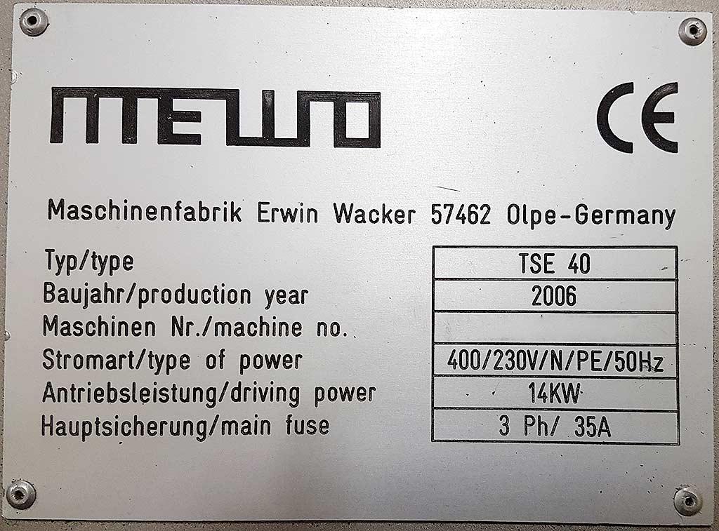 Blasting Machine Mewo TSE 40 - Thumbnail 2