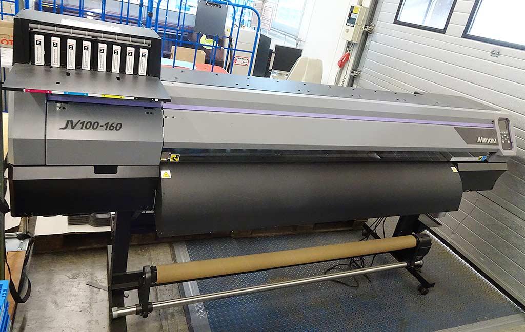Inkjet Drucker Solvent Mimaki JV100-160C - Image 1