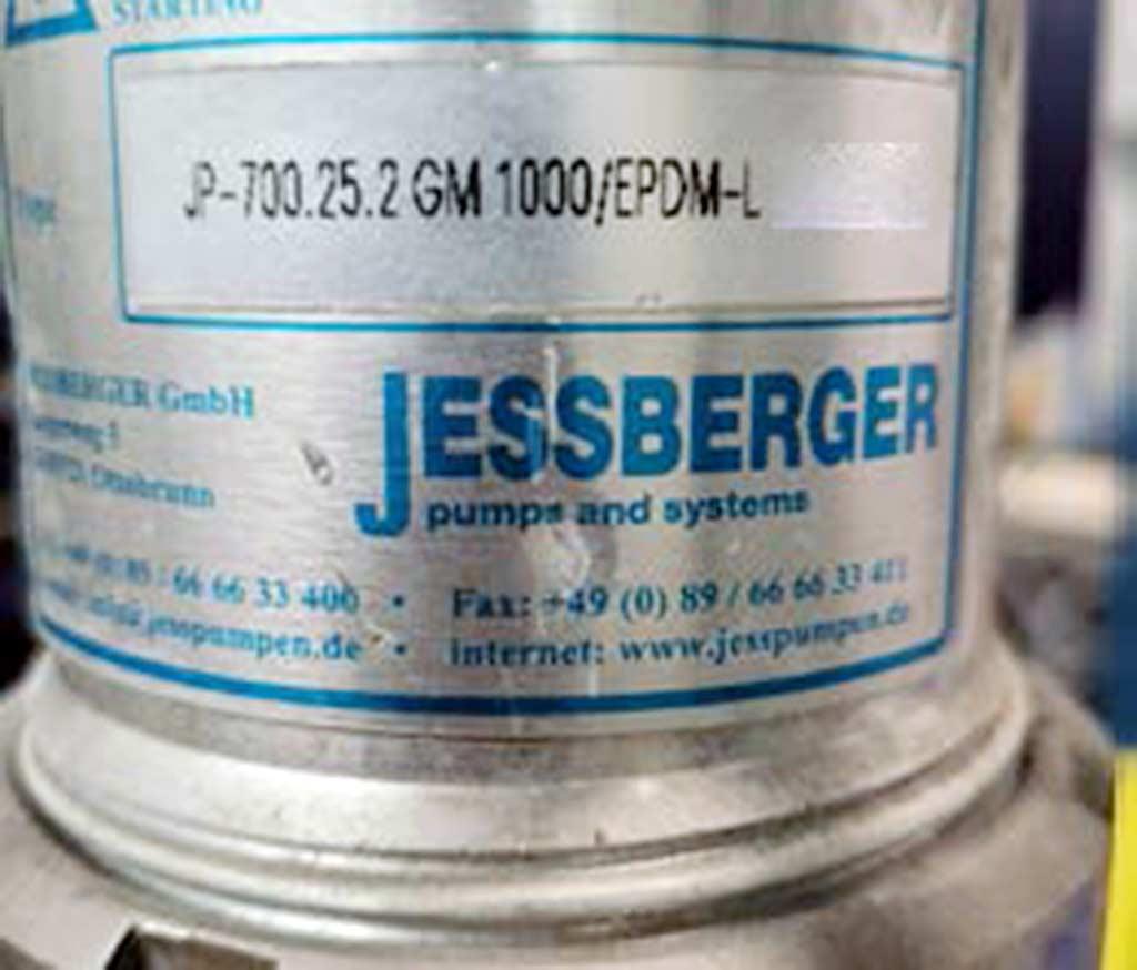 Eccentric Screw Pump Jessberger JP-700.25.2 GM 1000 - Thumbnail 2