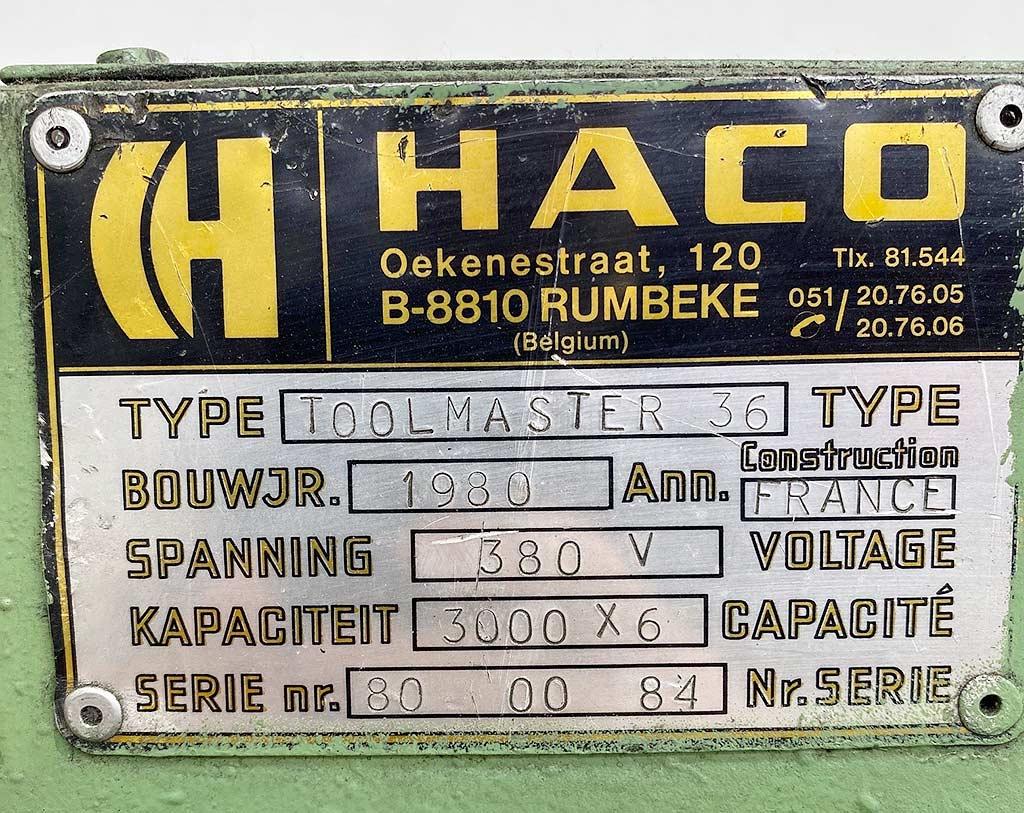 Plate Shear Haco TOOLMASTER 36 - Thumbnail 3