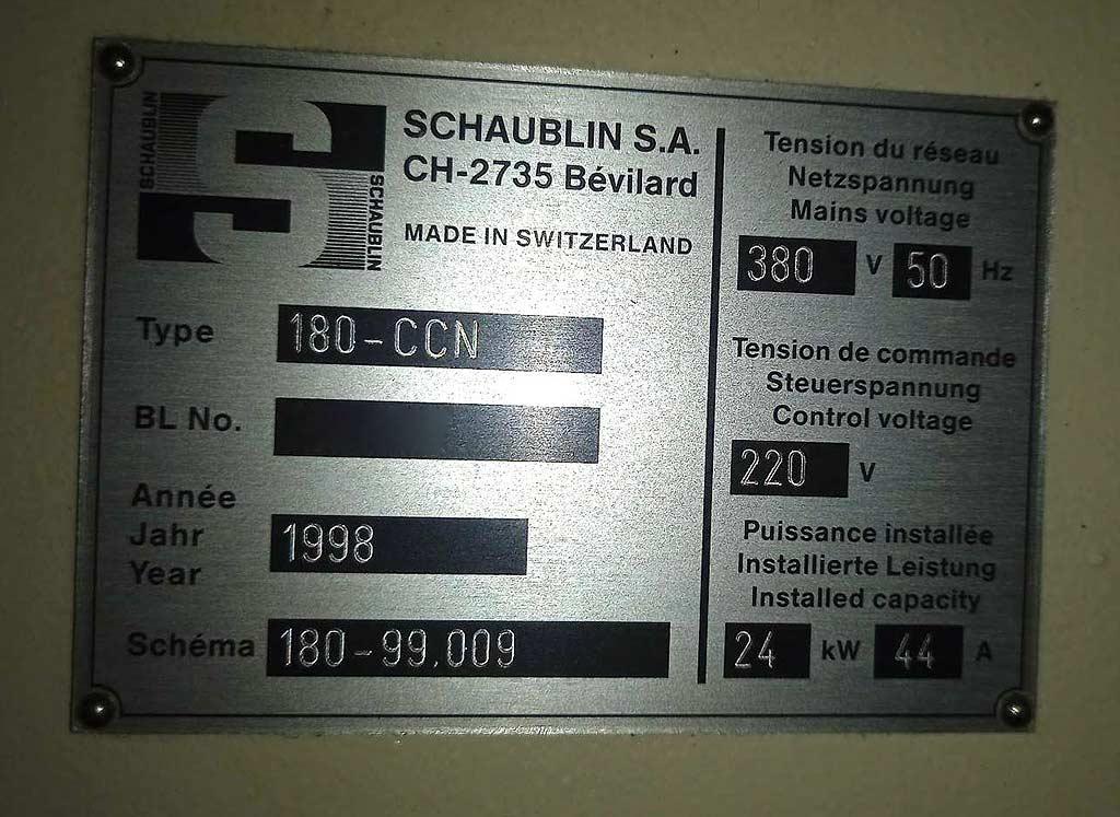 Lathe Schaublin 180-CCN - Thumbnail 7