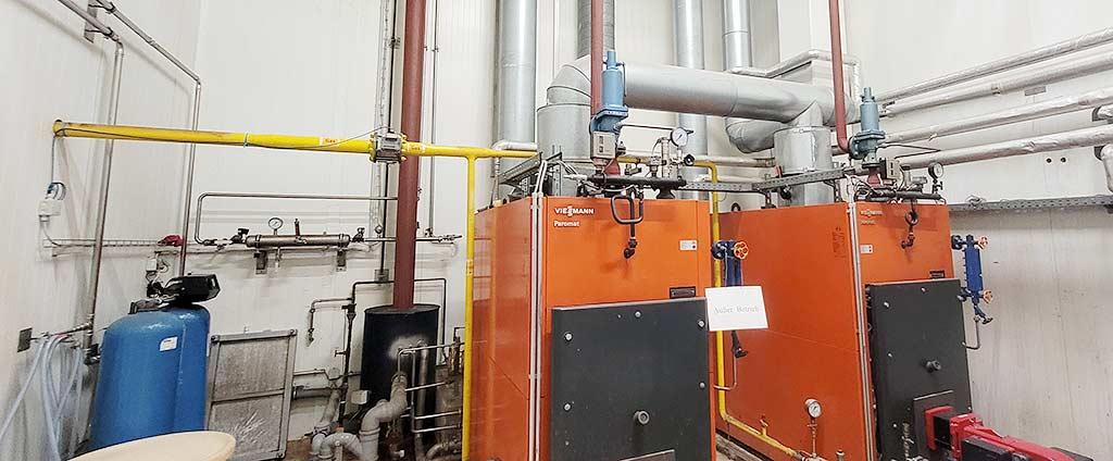 Oil/Gas Low Temperature Heating Boiler Viessmann Paromat-ER-ND - Image 1