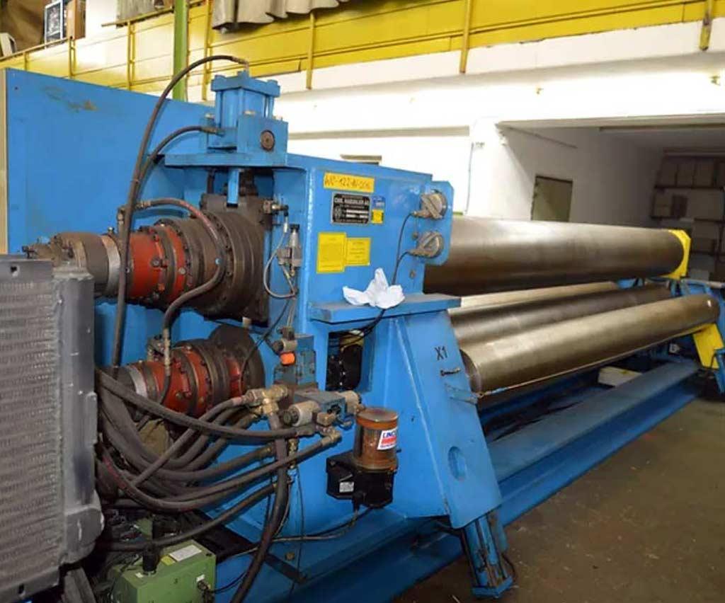 CNC Four-Roller Bending Machine Haeusler VRM-hy 3000x12 - Image 1