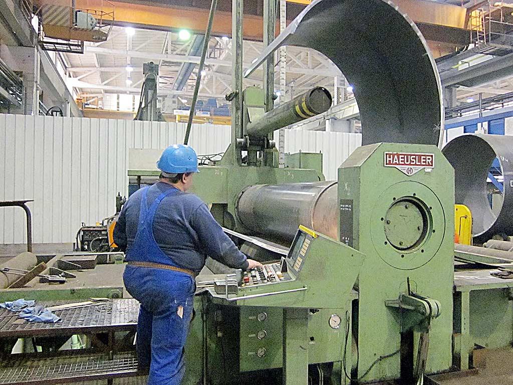 CNC Four-Roller Bending Machine Haeusler VRM-hy 3000x110/90 - Image 1