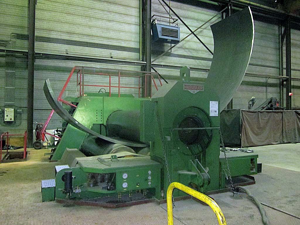 Four-Roller Bending Machine Haeusler VRM-hy 3000x120 - Image 1