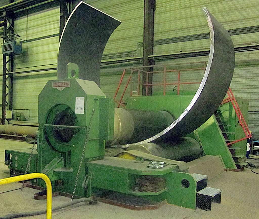 Four-Roller Bending Machine Haeusler VRM-hy 3000x120 - Thumbnail 2