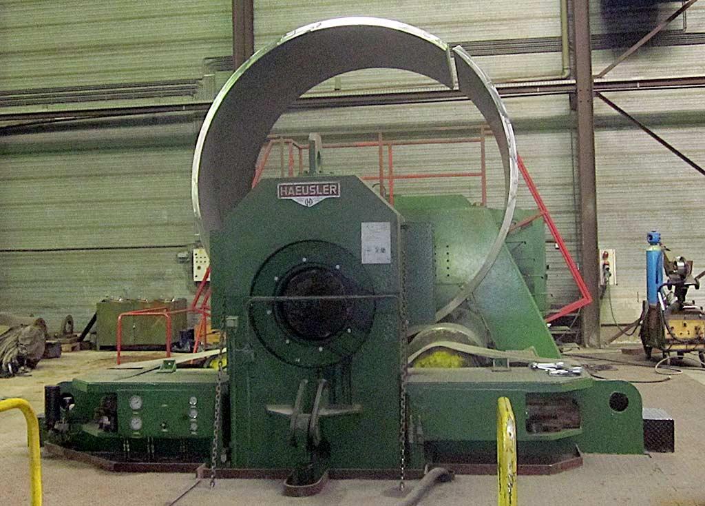 Four-Roller Bending Machine Haeusler VRM-hy 3000x120 - Thumbnail 3