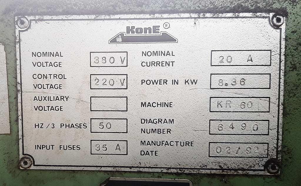 Radial Drilling Machine Kone KR 60 - Thumbnail 3