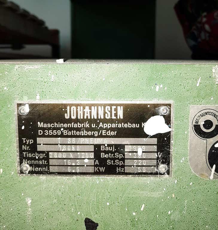 Long Belt Sanding Machine Johannsen T 86/ PNEUMA - Thumbnail 6