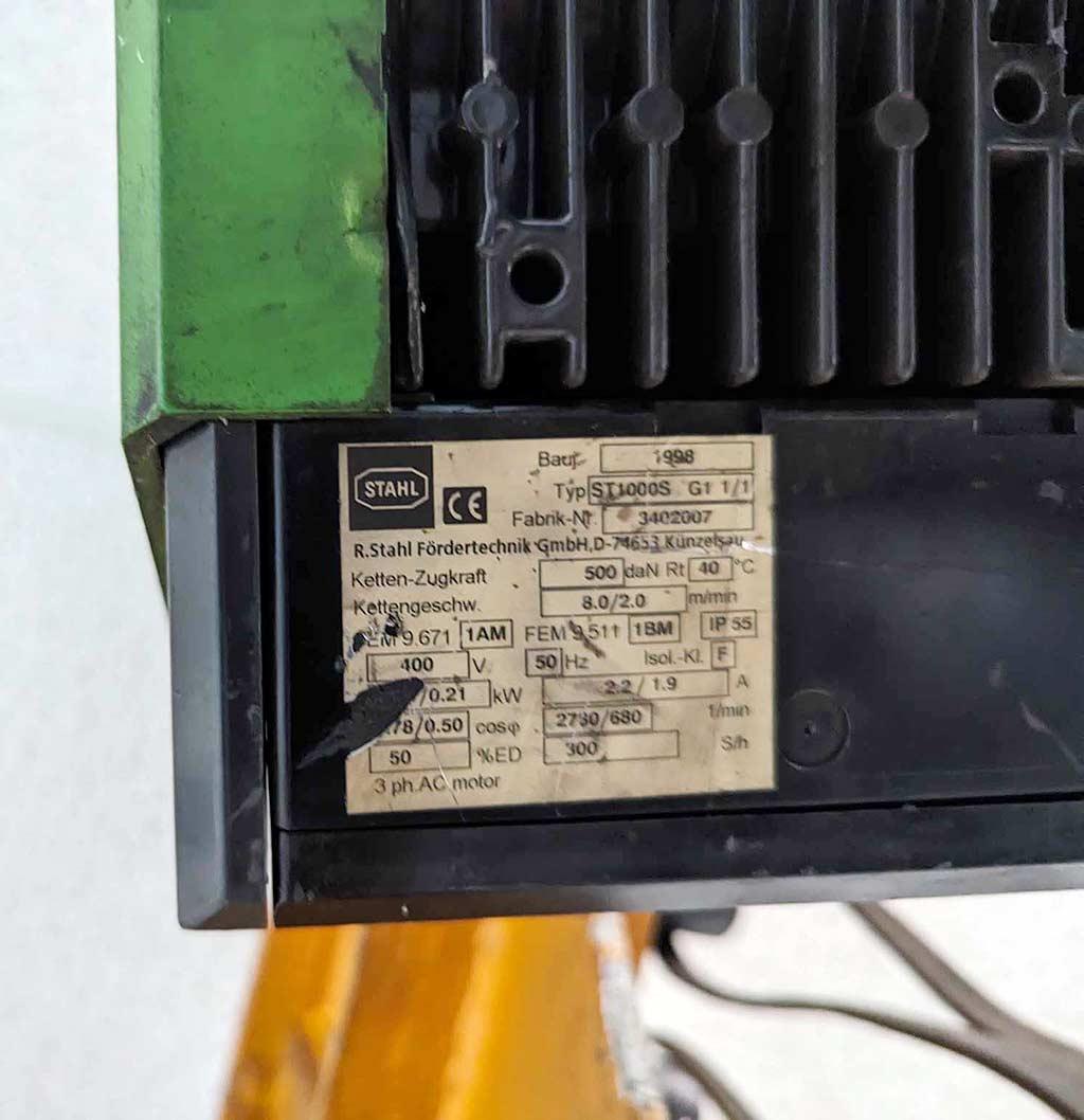 Column Mounted Slewing Crane Carl Stahl - Thumbnail 8