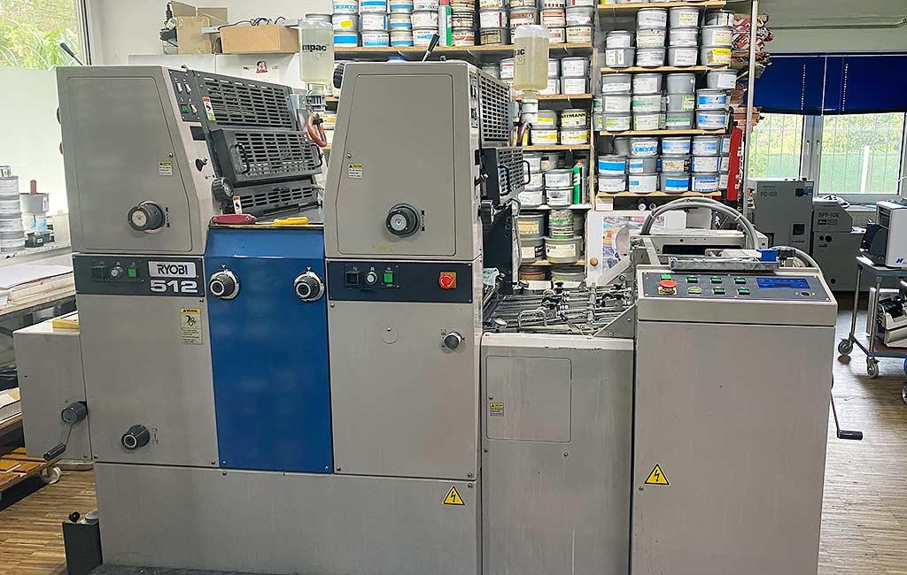 Two-Color Offset Printing Machine Ryobi RYOBI 512 - Thumbnail 3